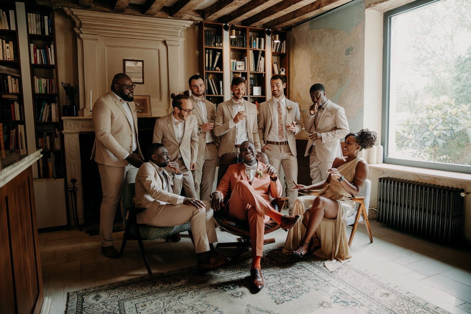 Mariage coloré dans l’Orne