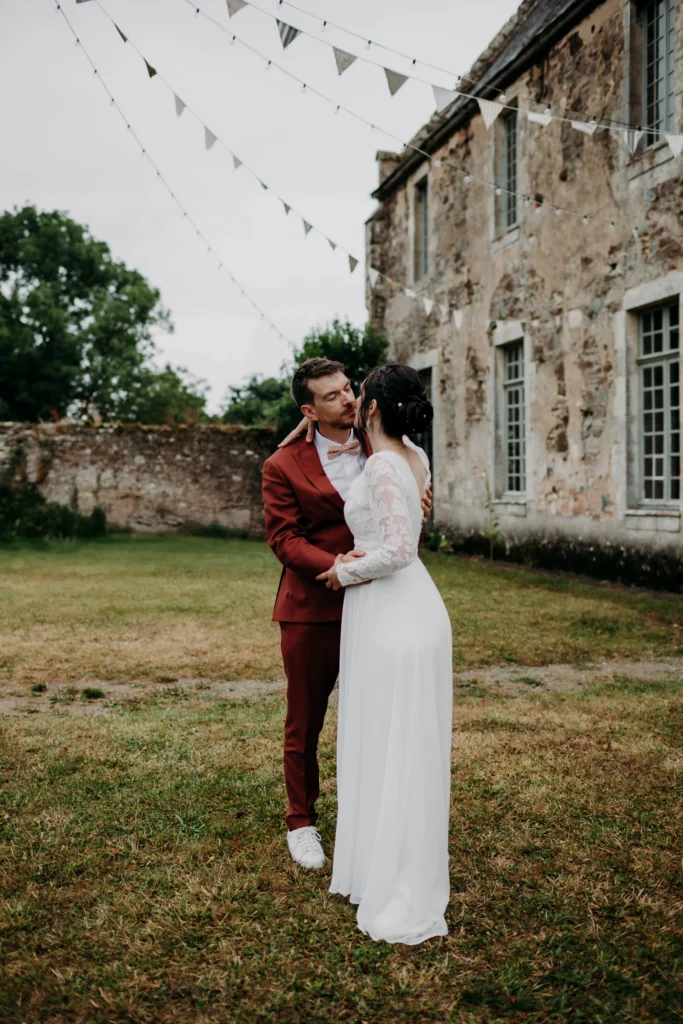 abbaye de Champagne Rouez mariage photographe Sarthe